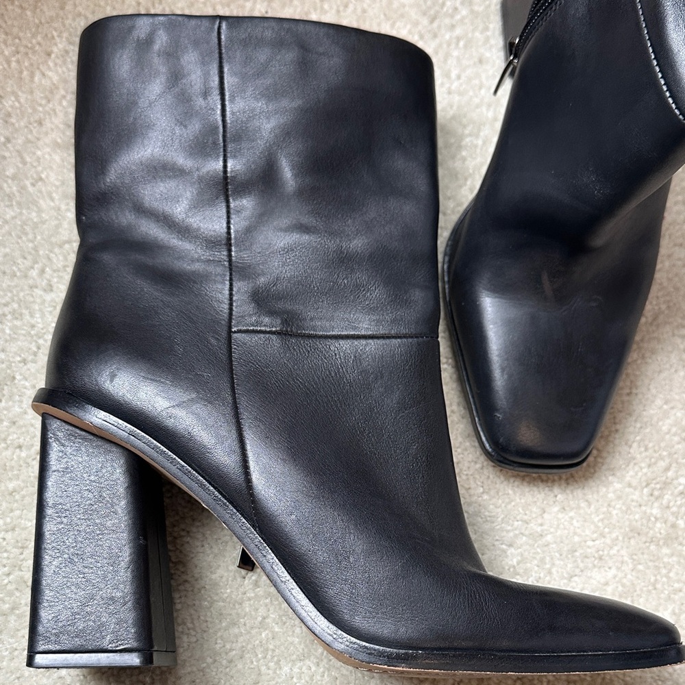 Vince Camuto Black Heeled Boots